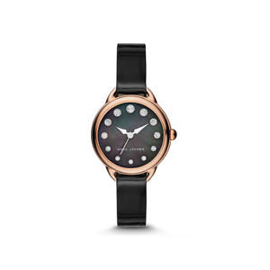 Bracelet de montre Marc by Marc Jacobs MJ1513 Cuir Noir 10-12mm